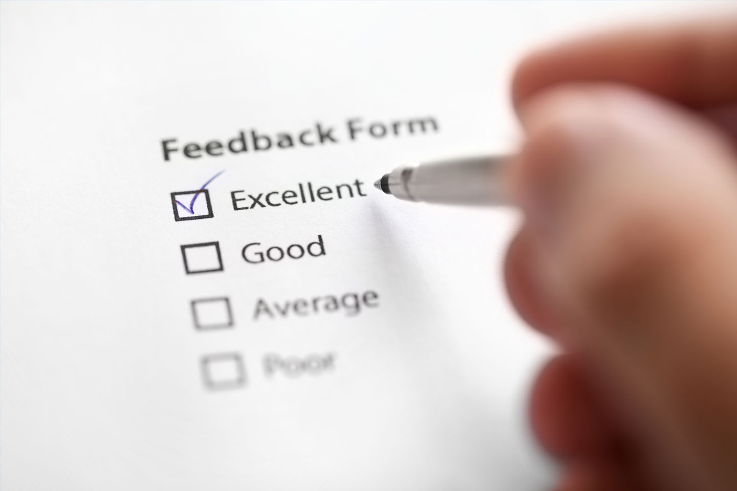 Fill survey. Feedback form. Excellent good average. Feedback up. Conducting a Survey.